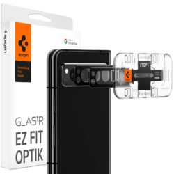 Spigen Pixel Fold Glas.tR EZFit Optik Lens Protector - Black