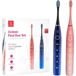 Oclean Electric Toothbrush Find Duo Set - Red & Blue