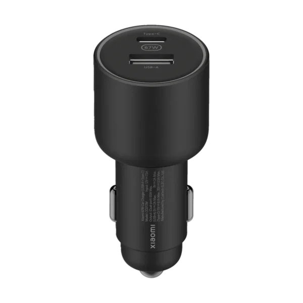 Xiaomi 67W Car Charger (USB-A + Type-C)