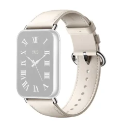 Xiaomi Smart Band 8 Pro Leather Strap - Cream White