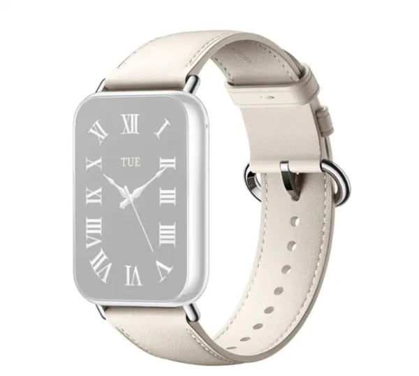 Xiaomi Smart Band 8 Pro Leather Strap - Cream White