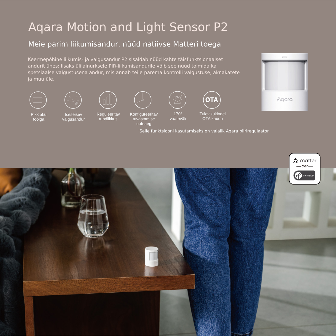 Aqara Motion and Light Sensor P2