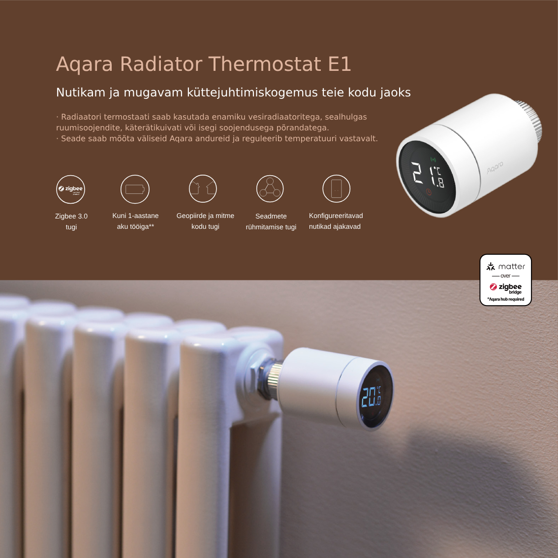 Aqara Radiator Thermostat E1