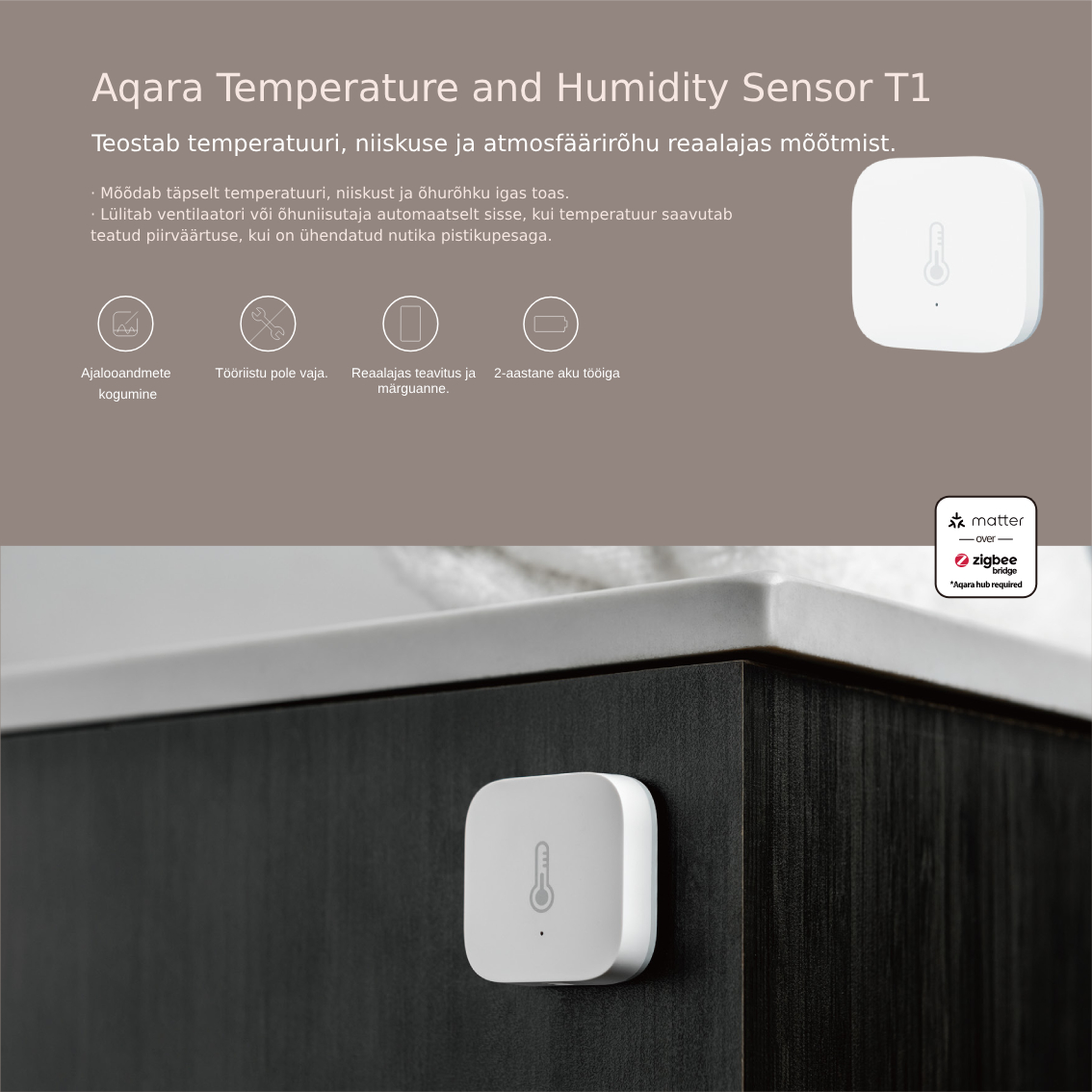 Aqara Temperature and Humidity Sensor T1