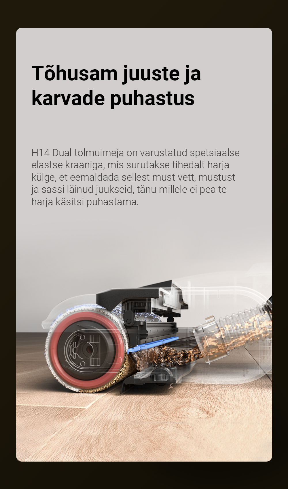 Dreame Wet and Dry Vacuum H14 Dual