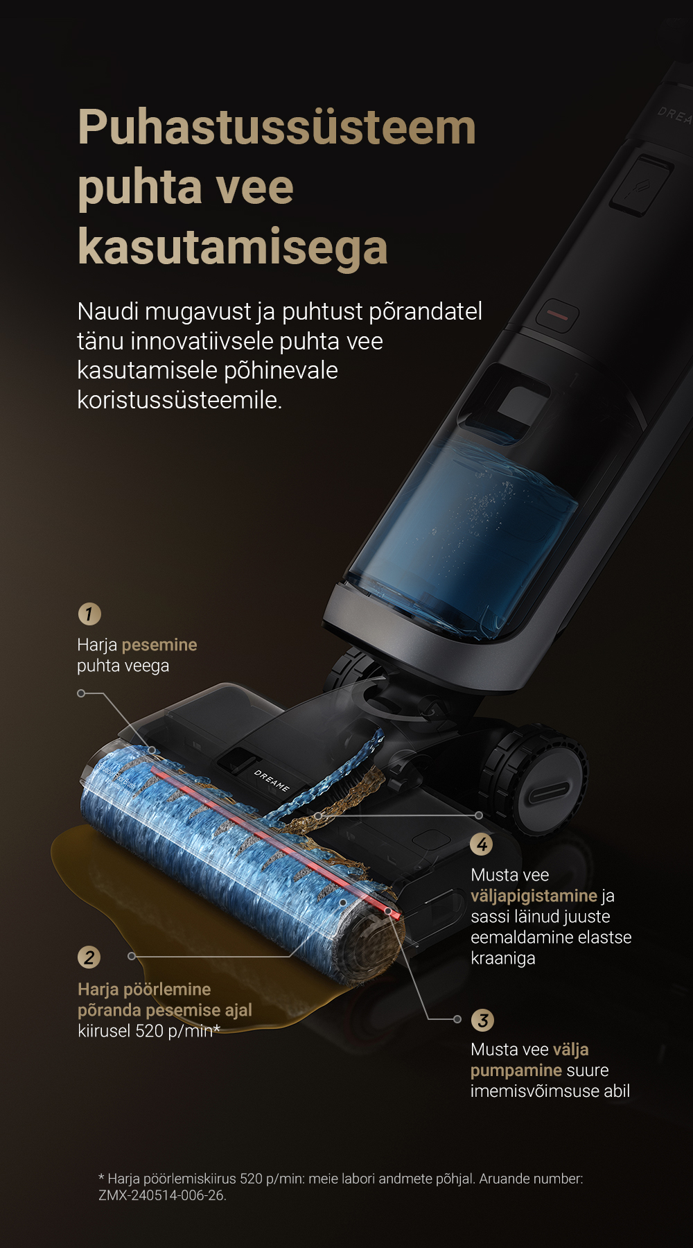 Dreame Wet and Dry Vacuum H14 Dual